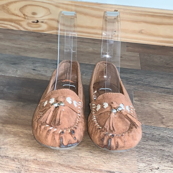 Seychelles brown moccasins slipper shoes size 11 - Picture 2 of 6